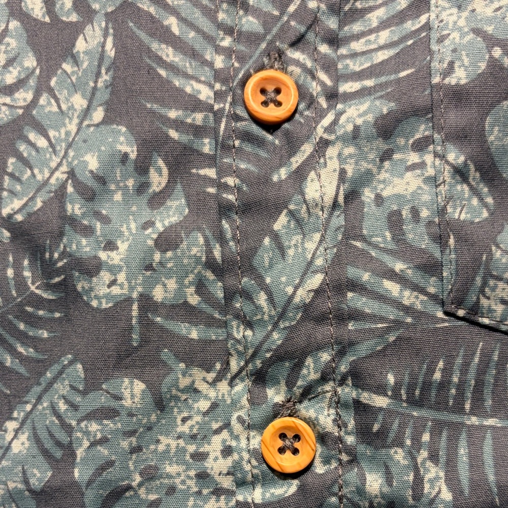 Matix Kids Tropical Blue Button-Down Shirt - Picture 3 of 5